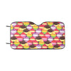 Cupcake Pattern Print Design CP02 Car Sun Shade-JorJune