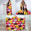 Cupcake Pattern Print Design CP02 Hooded Blanket-JORJUNE.COM