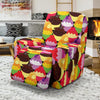 Cupcake Pattern Print Design CP02 Recliner Slipcover-JORJUNE.COM