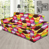 Cupcake Pattern Print Design CP02 Sofa Slipcover-JORJUNE.COM