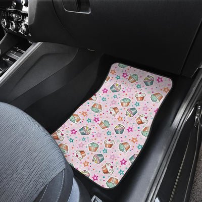 Cupcake Pattern Print Design CP03 Car Floor Mats-JorJune