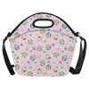 Cupcake Pattern Print Design CP03 Neoprene Lunch Bag-JorJune