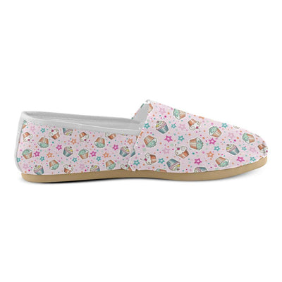 Cupcake Pattern Print Design CP03 Women Casual Shoes-JorJune.com