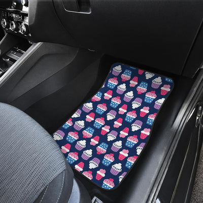 Cupcake Pattern Print Design CP04 Car Floor Mats-JorJune