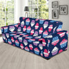 Cupcake Pattern Print Design CP04 Sofa Slipcover-JORJUNE.COM