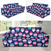 Cupcake Pattern Print Design CP04 Sofa Slipcover-JORJUNE.COM