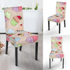 Cupcake Pattern Print Design CP06 Dining Chair Slipcover-JORJUNE.COM