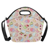 Cupcake Pattern Print Design CP06 Neoprene Lunch Bag-JorJune