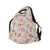 Cupcake Pattern Print Design CP06 Neoprene Lunch Bag-JorJune