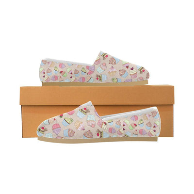 Cupcake Pattern Print Design CP06 Women Casual Shoes-JorJune.com