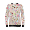 Cupcake Pattern Print Design CP06 Women Long Sleeve Sweatshirt-JorJune