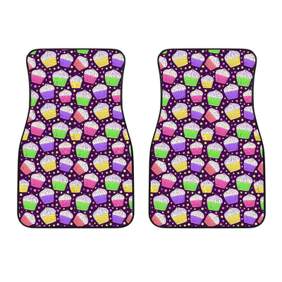 Cupcake Pattern Print Design CP07 Car Floor Mats-JorJune