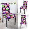 Cupcake Pattern Print Design CP07 Dining Chair Slipcover-JORJUNE.COM