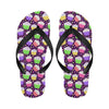 Cupcake Pattern Print Design CP07 Flip Flops-JorJune