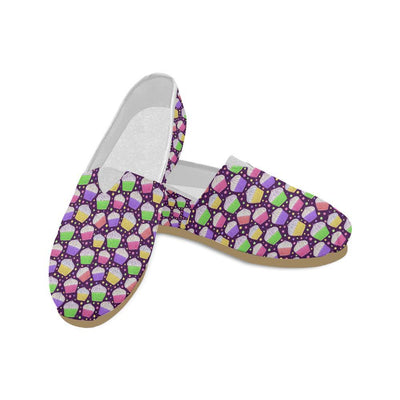 Cupcake Pattern Print Design CP07 Women Casual Shoes-JorJune.com