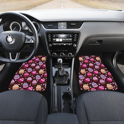 Cupcake Print Car Floor Mats