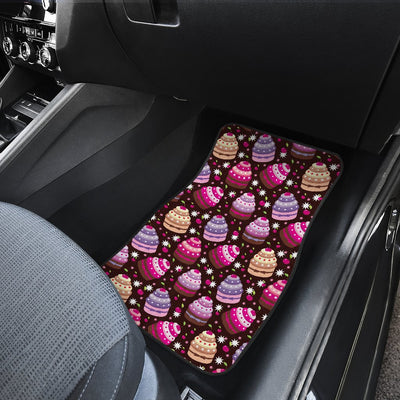 Cupcake Print Car Floor Mats