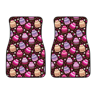 Cupcake Print Car Floor Mats