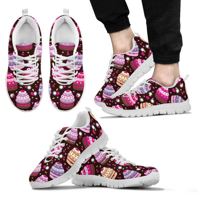 Cupcake Print Men Sneakers