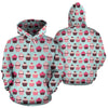 CupCake Print Pattern All Over Print Hoodie