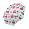 CupCake Print Pattern Automatic Foldable Umbrella