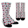 CupCake Print Pattern Crew Socks