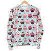 CupCake Print Pattern Men Crewneck Sweatshirt