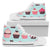 CupCake Print Pattern Men High Top Shoes