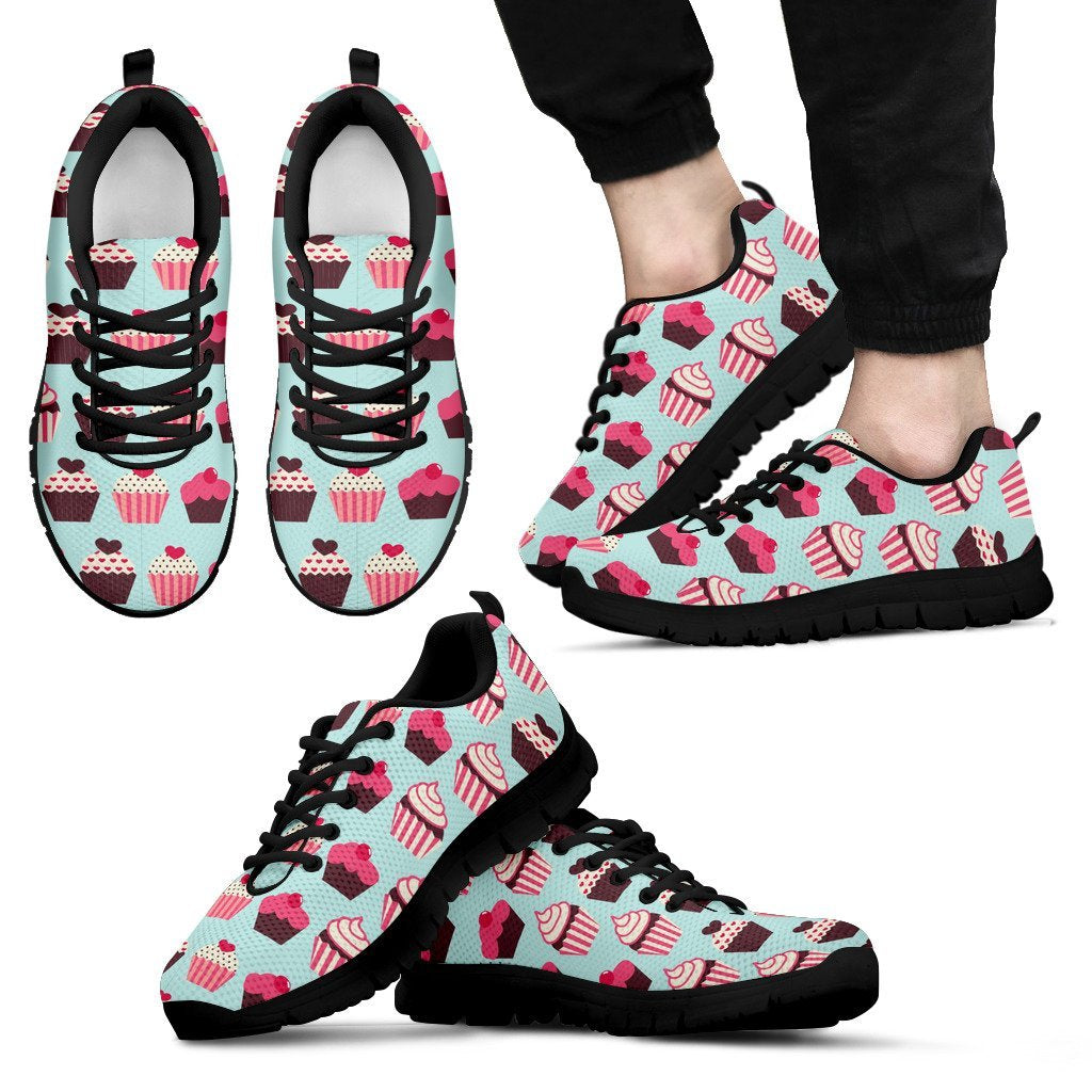 CupCake Print Pattern Men Sneakers