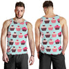 CupCake Print Pattern Men Tank Top