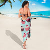 CupCake Print Pattern Sarong Pareo Wrap