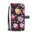 Cupcake Print Wallet Phone Case