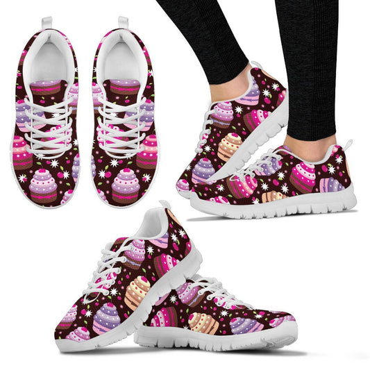 Cupcake Print Women Sneakers