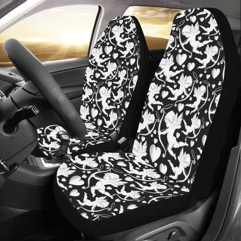 Cupid Pattern Print Design 04 Car Seat Covers (Set of 2)-JORJUNE.COM