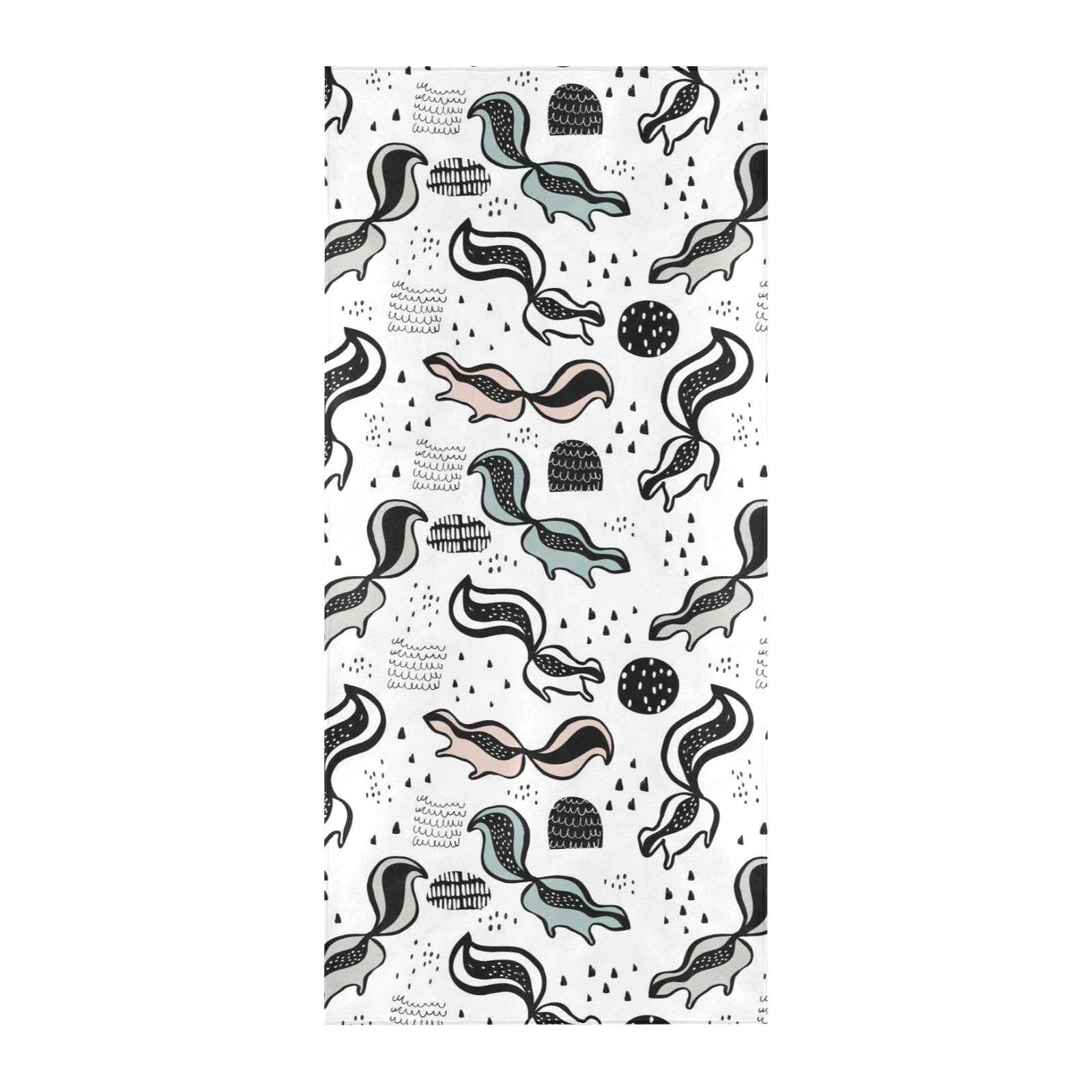 Skunk Print Design LKS303 Beach Towel 32" x 71"