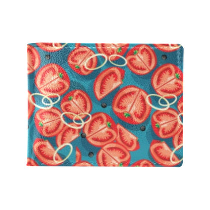Tomato Print Design LKS301 Men's ID Card Wallet
