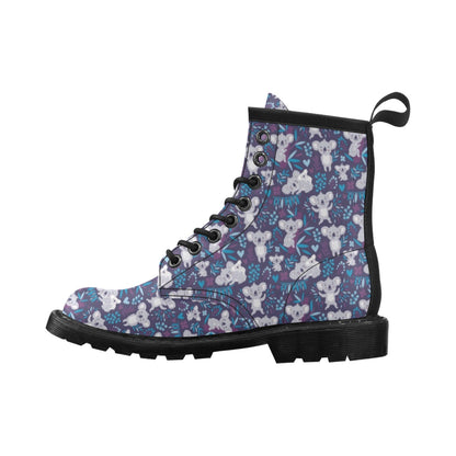 Koala Cute Themed Design Print Women's Boots