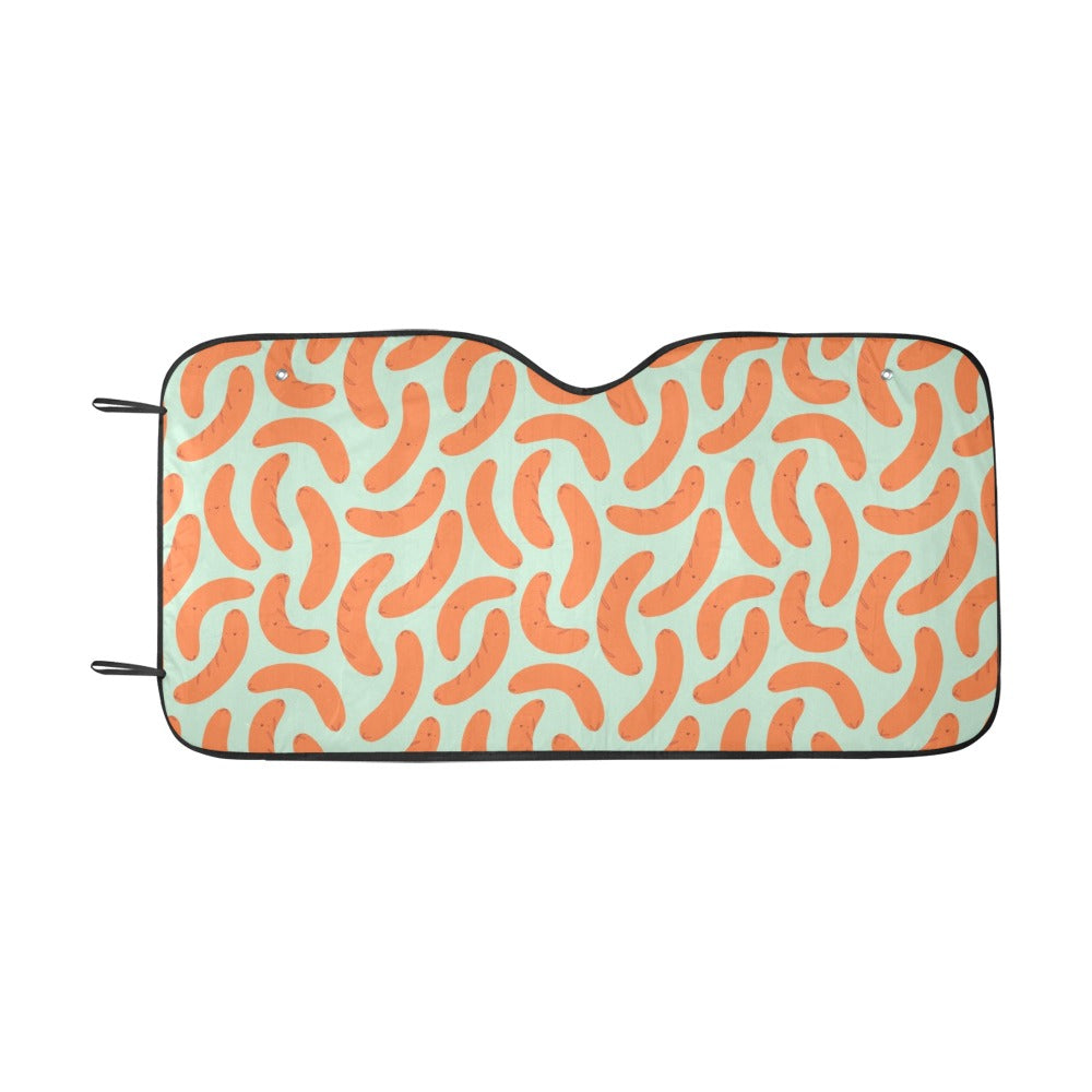 Sausage Print Design LKS304 Car front Windshield Sun Shade