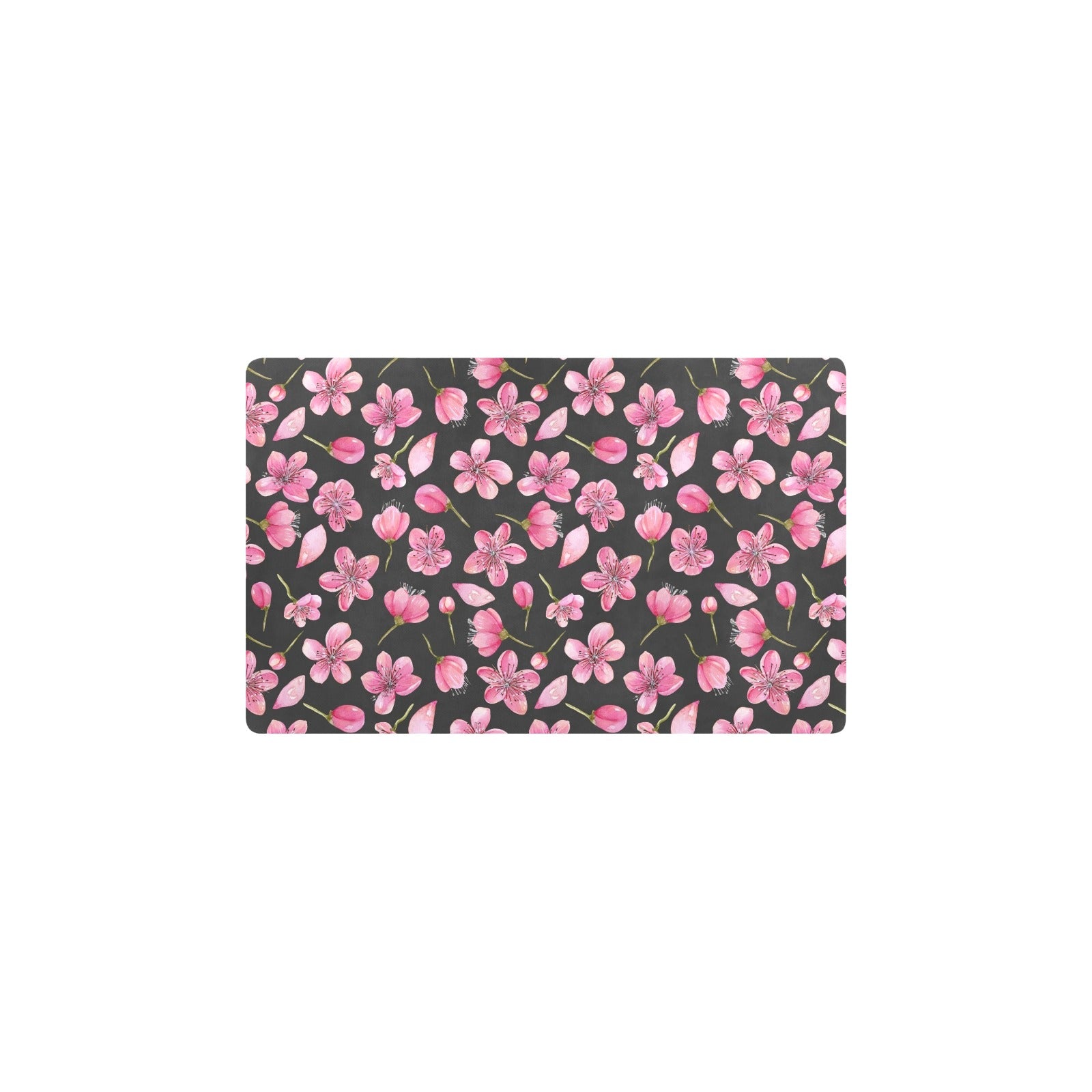 Apple blossom Pattern Print Design AB03 Kitchen Mat