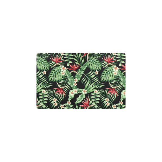 Bird Of Paradise Pattern Print Design BOP05 Kitchen Mat
