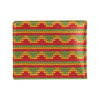 Rasta Reggae Color Print Men's ID Card Wallet