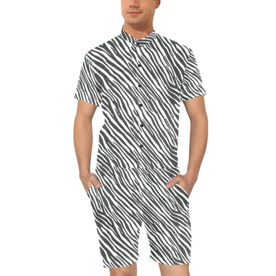 Zebra Classic Print Design LKS302 Men's Romper