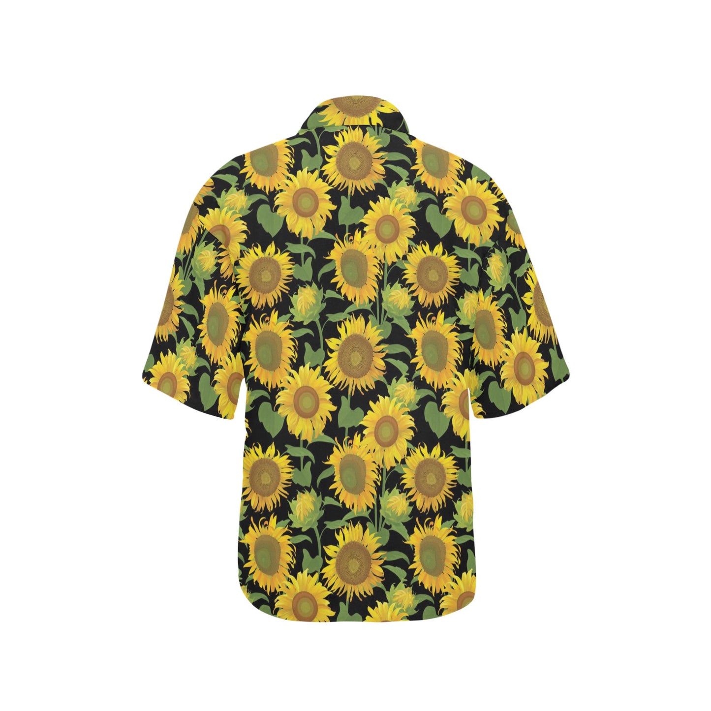 Sunflower Print Design LKS302 Women's Hawaiian Shirt