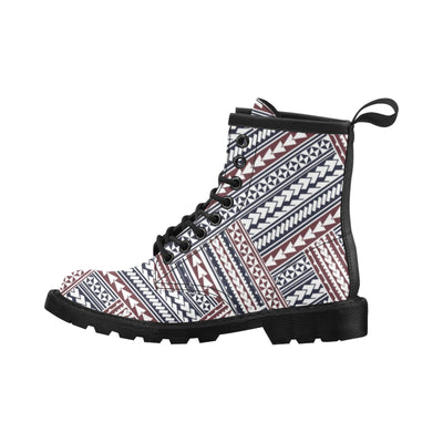 Polynesian Tribal line Women's Boots