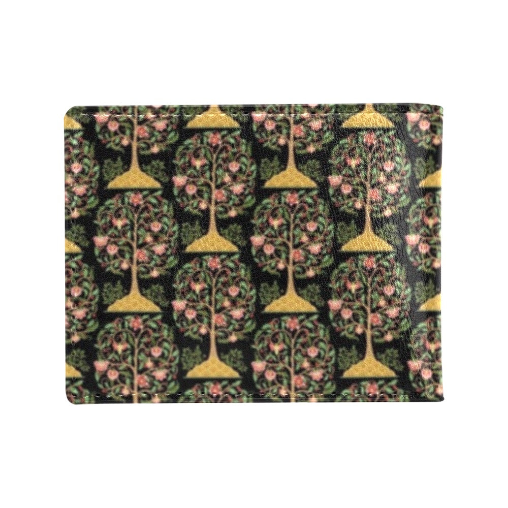 Tree Of Life Print Design LKS303 Men's ID Card Wallet