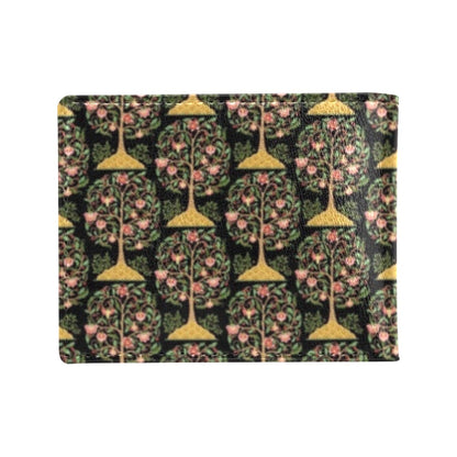 Tree Of Life Print Design LKS303 Men's ID Card Wallet