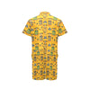 Maracas Mexican Style Pattern Print Design 02 Men's Romper