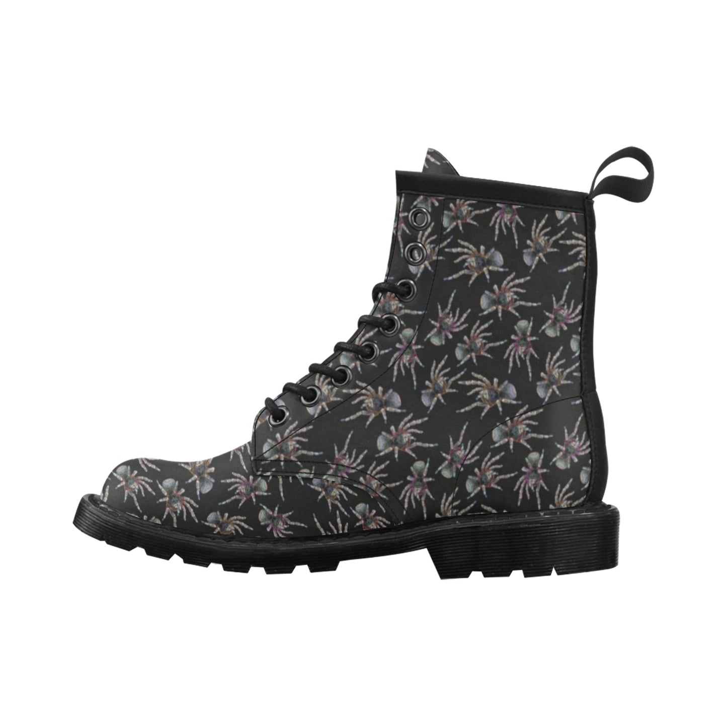 Tarantula Print Design LKS402 Women's Boots