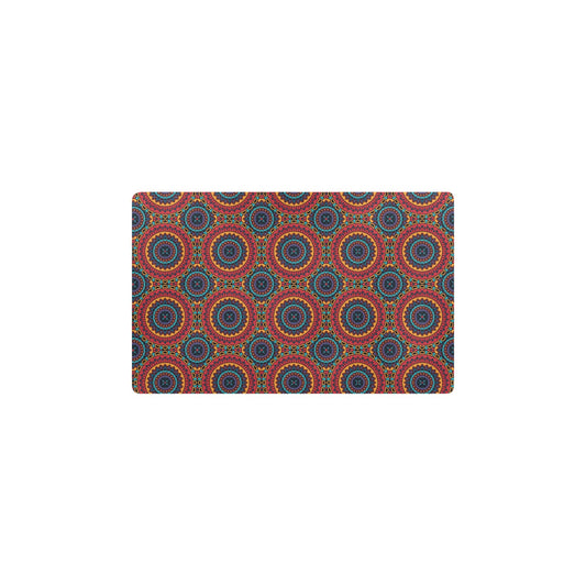 Bohemian Mandala Style Print Kitchen Mat