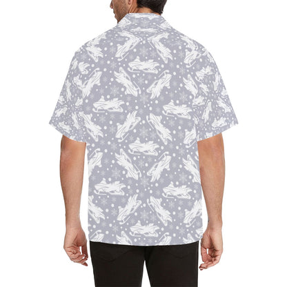 Snowmobile Print Design LKS302 Men's Hawaiian Shirt